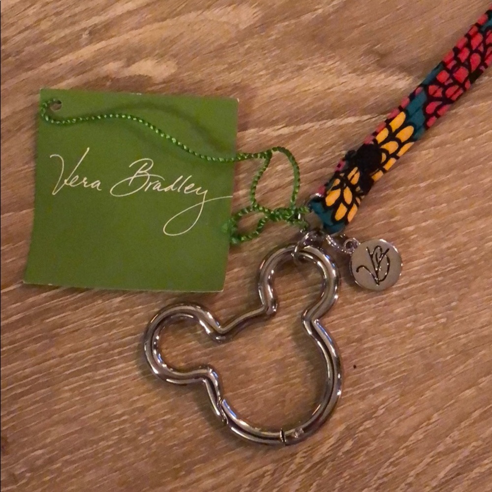 NWT Vera Bradley x Disney Lanyard